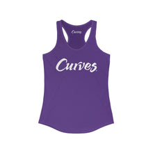 Load image into Gallery viewer, Curves Logo Racerback Tank (Additional Colors Available)