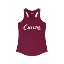 Load image into Gallery viewer, Curves Logo Racerback Tank (Additional Colors Available)