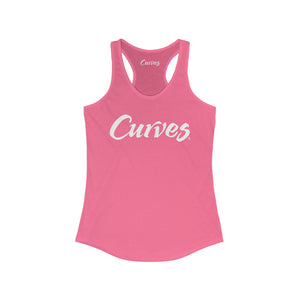 Curves Logo Racerback Tank (Additional Colors Available)