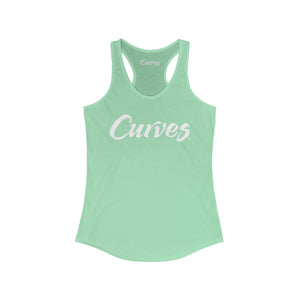 Curves Logo Racerback Tank (Additional Colors Available)