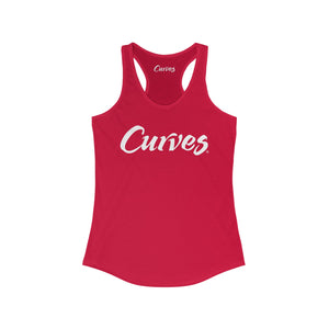 Curves Logo Racerback Tank (Additional Colors Available)