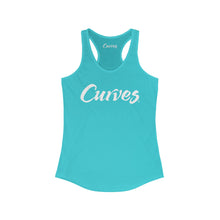 Load image into Gallery viewer, Curves Logo Racerback Tank (Additional Colors Available)