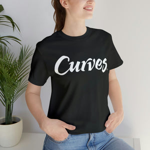Curves Logo Tee                     (Additional Colors Available)